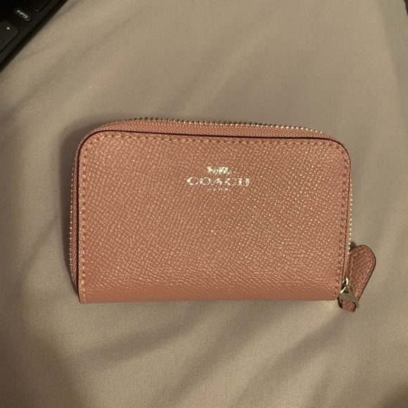 Coach Handbags - Coach light pink coin purse